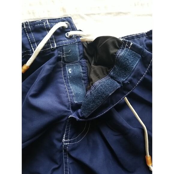 IZOD Men’s Swim Trunks With Pockets Colors Blue Swimsuit Size XL - Picture 8 of 12